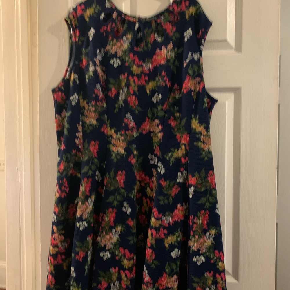 SOLD**** 22W Gabby Skye sleeveless floral dress